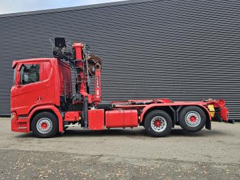 Scania R520 V8 6x2/4 / EPSILON CRANE + HOOKLIFT